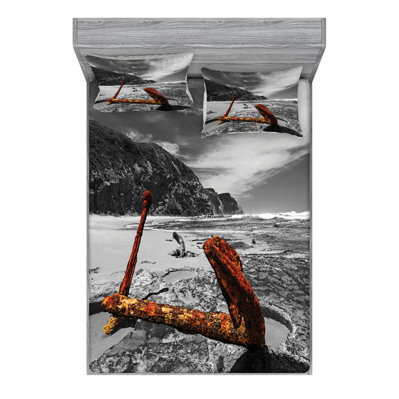 Microfiber Sheet Set, Full Sheet Set with Fitted Sheet