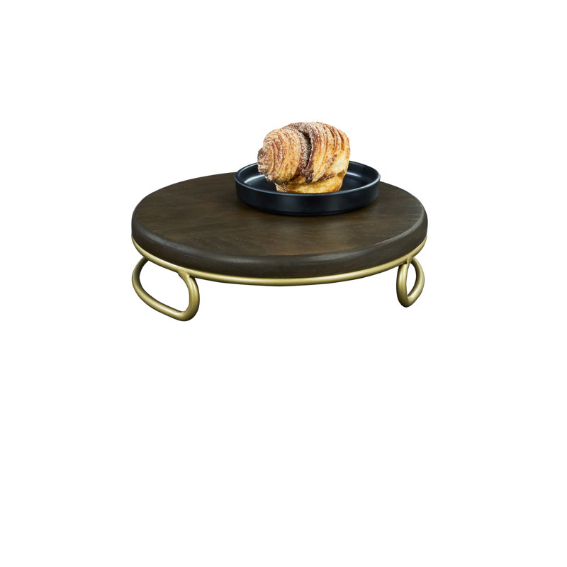 Heritage Round Wood Riser - 12" X 3"