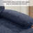 Tylisha 82.7" Tufted Sectional Sofa Solid Wood Frame Maximum Weight 1000LB-261977191-261977189