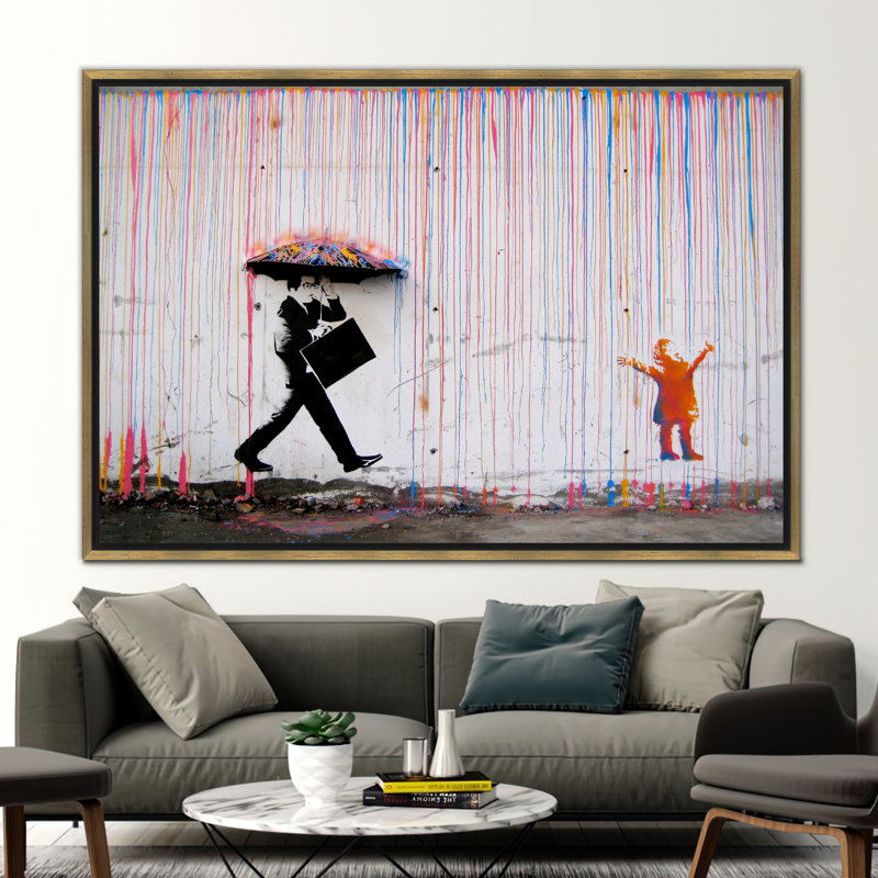 Print on Canvas, Gold Floater Framed, 20 cm H x 30 cm W