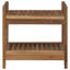 Solid Wood Bathroom Shelves