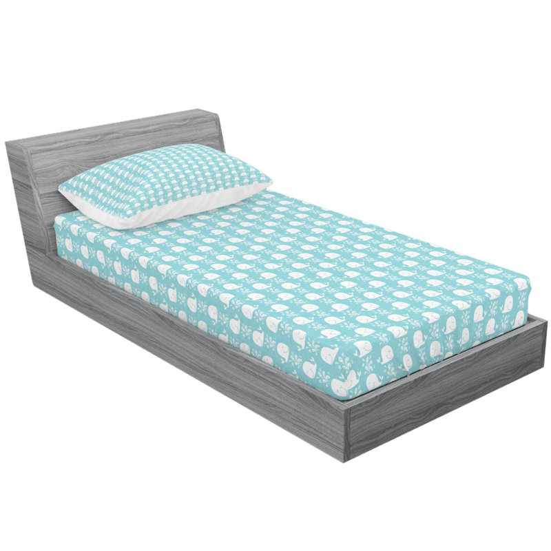 Microfiber Sheet Set, Twin XL Sheet Set with Fitted Sheet