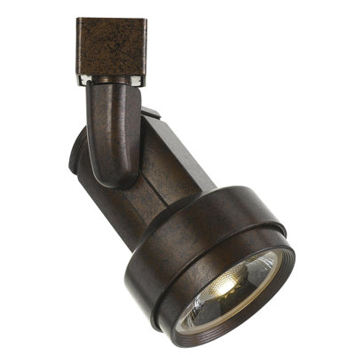 Cal Lighting 17W Integrated LED Adjustable Track Head 1300 Lumens 3300K Dimmable 24-Degree Beam 6.2 H x 3.3 W x 4.8 D