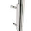 Porte de douche pivotante en verre trempé de 1/4 po de largeur, 56 à 60 po de hauteur x 71 po de hauteur, installation réversible, fermeture magnétique, finition de fuite, installation universelle à gauche et à droite, installation facile, fermeture-117993741
