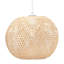 28cm H Round Pendant Shade ( Screw On ) in Brown