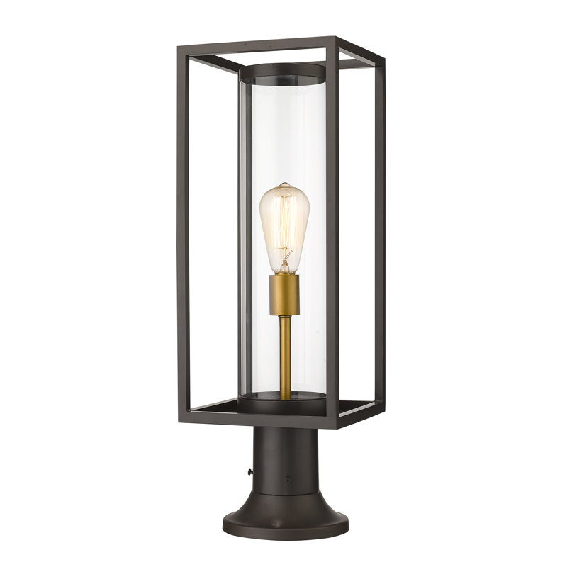 Bello Pier Mount Light, 23.75" H x 8" W x 8" D
