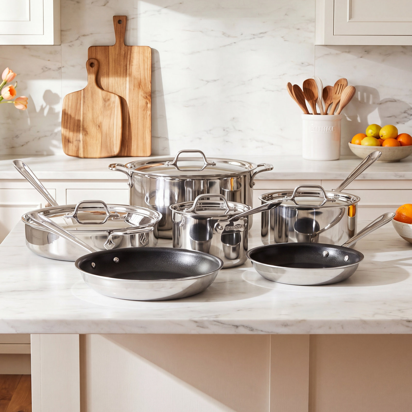 All-Clad D3™ 10-Piece Non-Stick Cookware Set