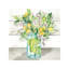 Watercolor Lemons In Mason Jar On Shiplap by Lemons In Mason Jar On Shiplap - Wrapped Canvas Painting-372328570