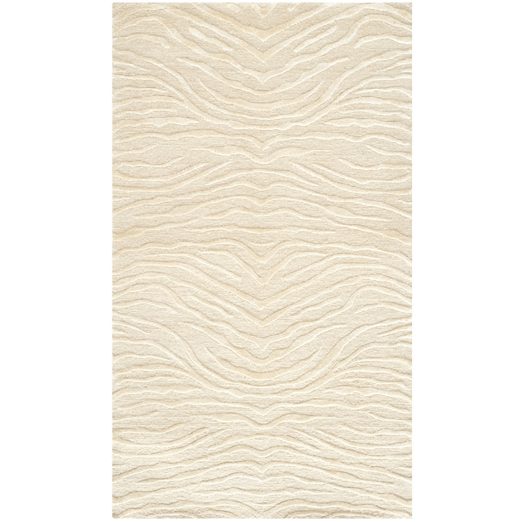 Tapis nuages de soie touffeté à la main