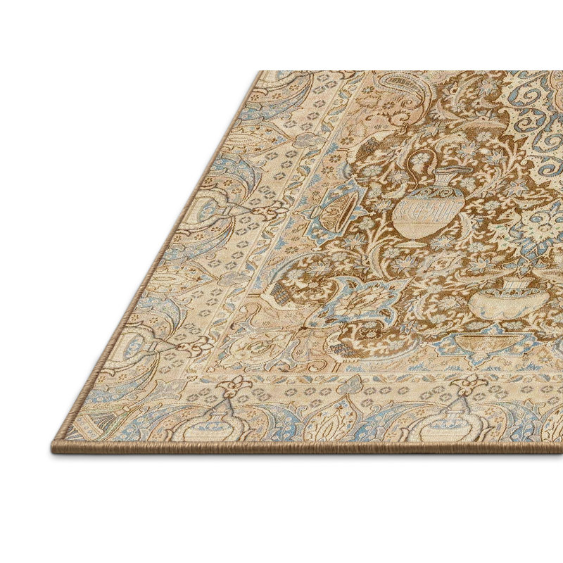 Abstract Indoor Rug, Rectangle 7' x 9'