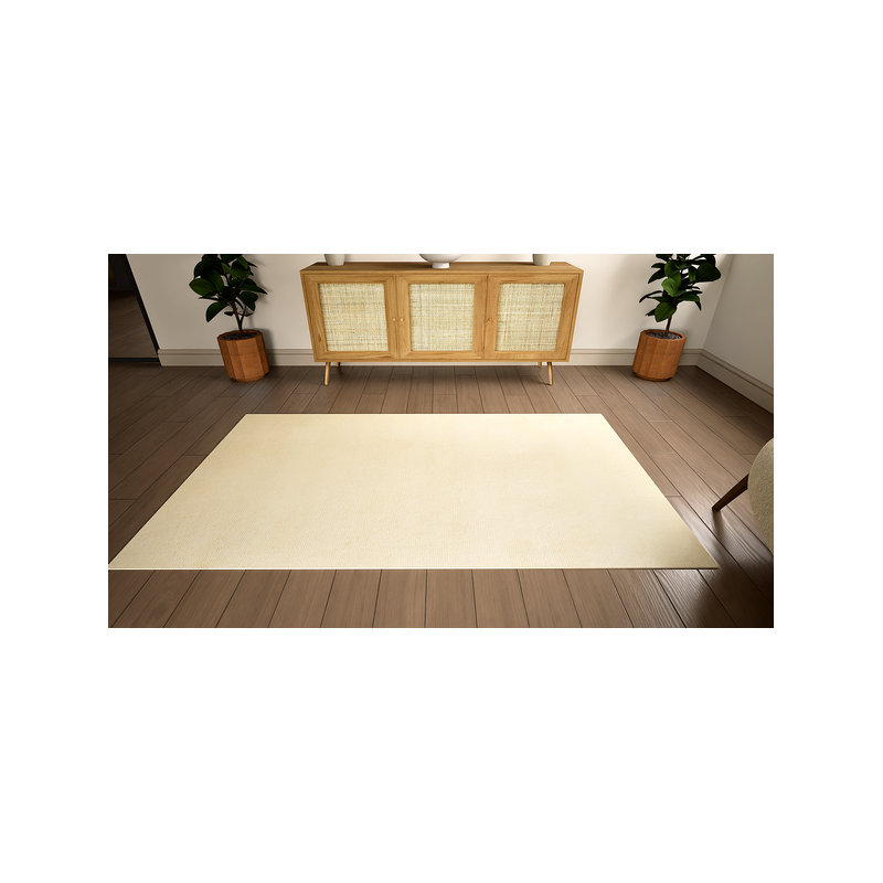 Striped Wool Hand Knotted Area Rug, 2.30m x 1.60m