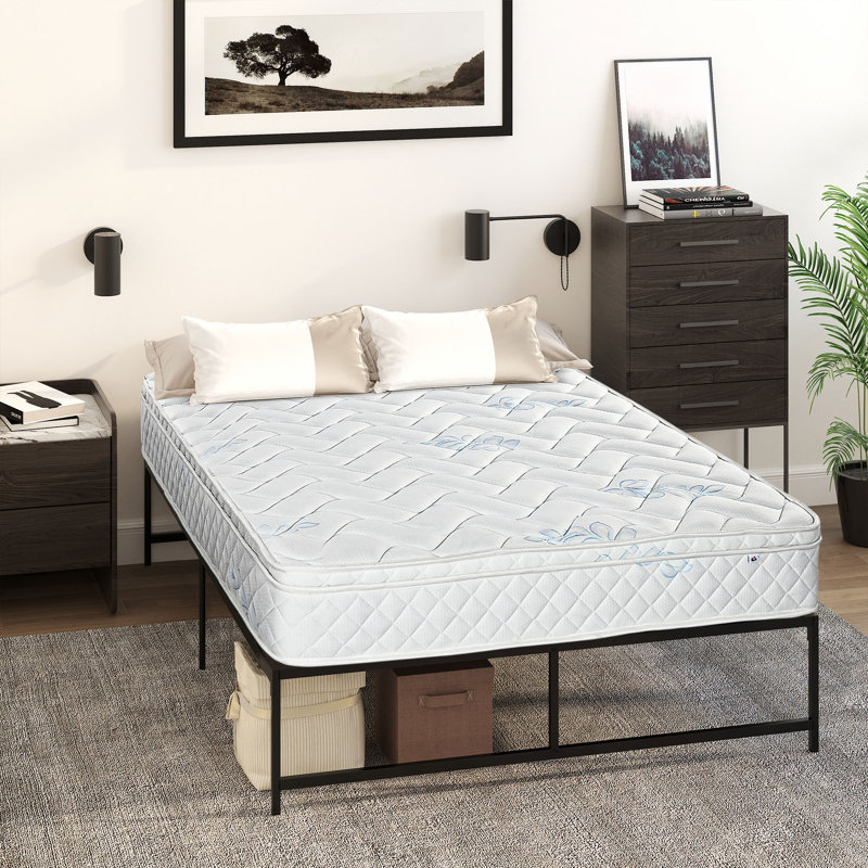 HOMCOM Pocket Sprung Mattress, Single