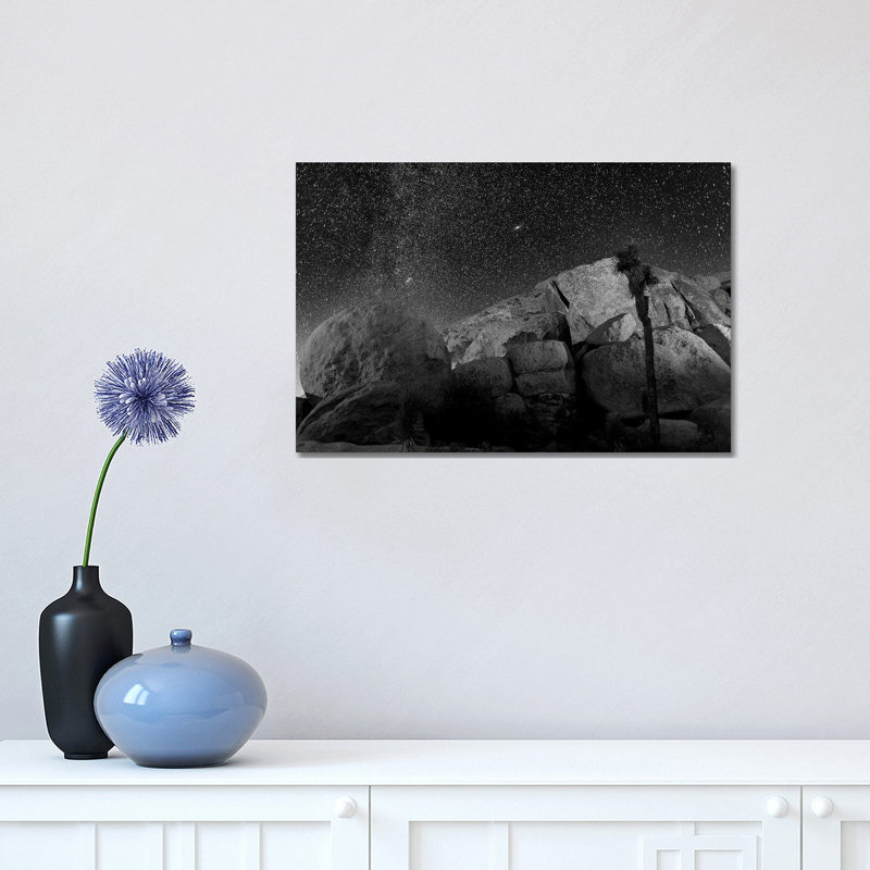 Joshua Tree Sea of Stars, 2017 1 Piece Wrapped Canvas Painting, 30.48cm H x 45.72cm W  x 1.91cm D