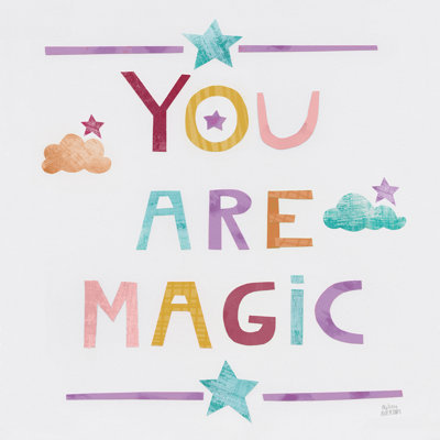 Dosi " Unicorn Magic V Sq Clouds Dark " by Melissa Averinos