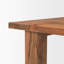Nonnie Rectangular Natural Brown Wood Dining Table-99238329