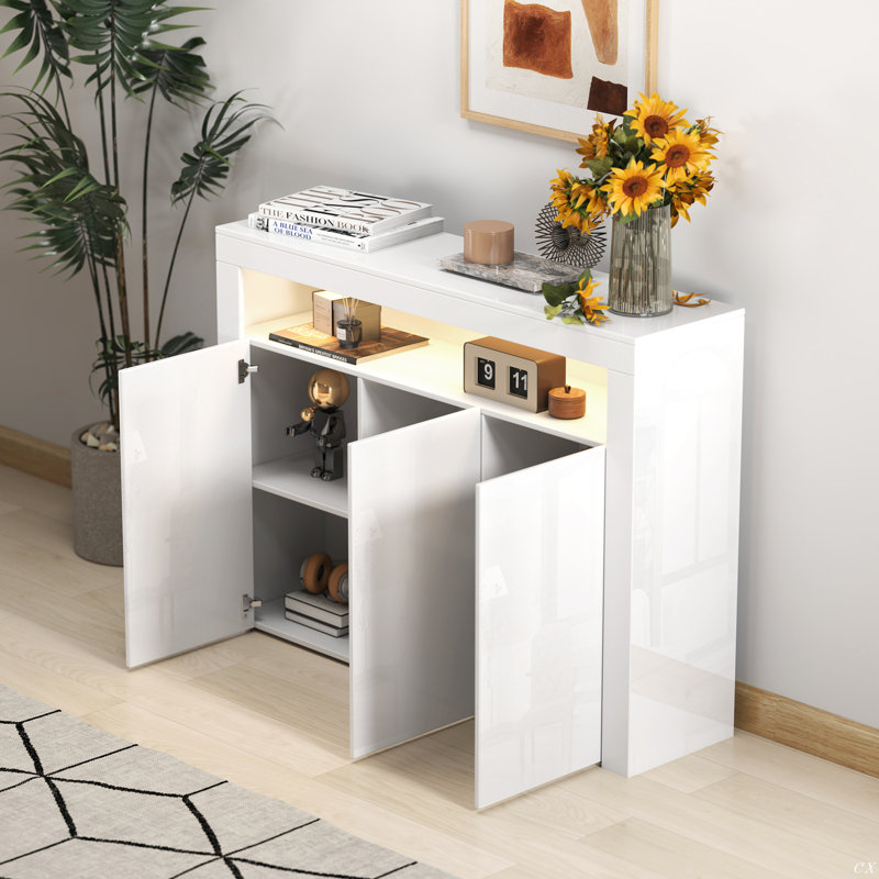 Accent Cabinet, White