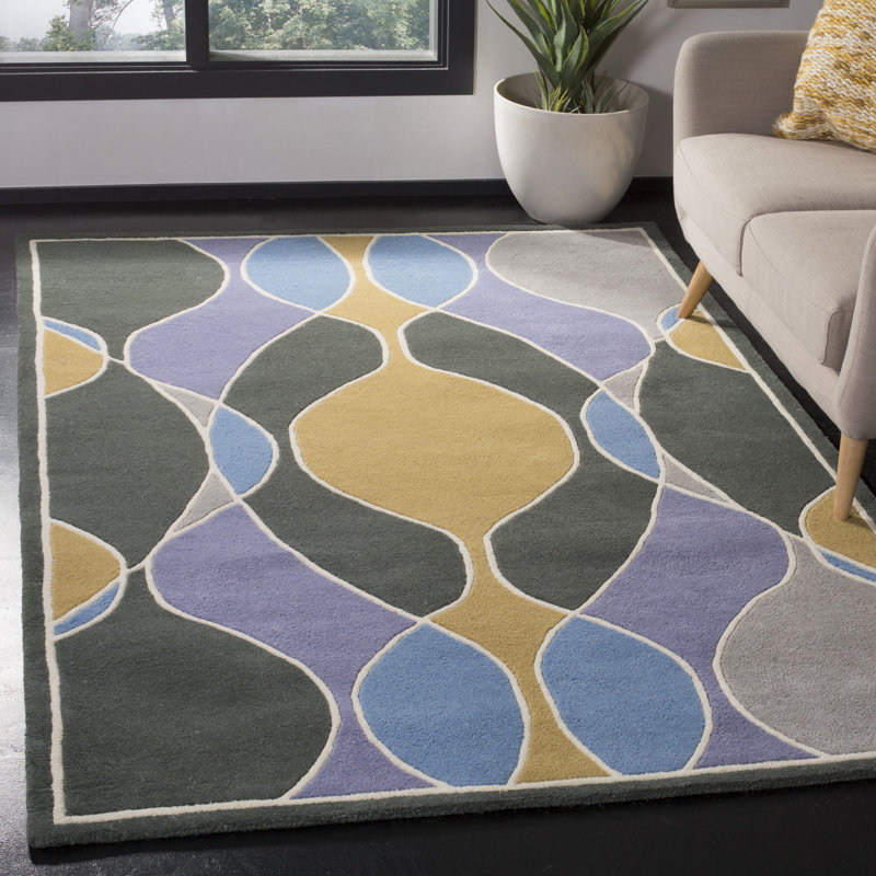 Tapis en laine et viscose Amier Soho