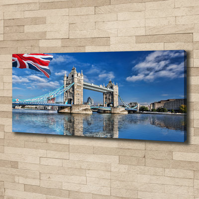 Tower Bridge London - Wrapped Canvas Print