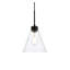 Luminaire suspendu conique à 1 lumière Okelly-1350956799