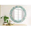 Huldar Glass Flat Wall Mirror