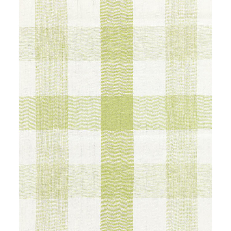 Tissu écossais en lin Chatham Westport, Thé vert
