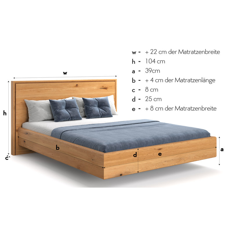 Valor Floating Bed, European Double (140 x 200cm)