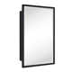 Haddison Recessed Framed Medicine Cabinet with Mirror and Adjustable Shelves