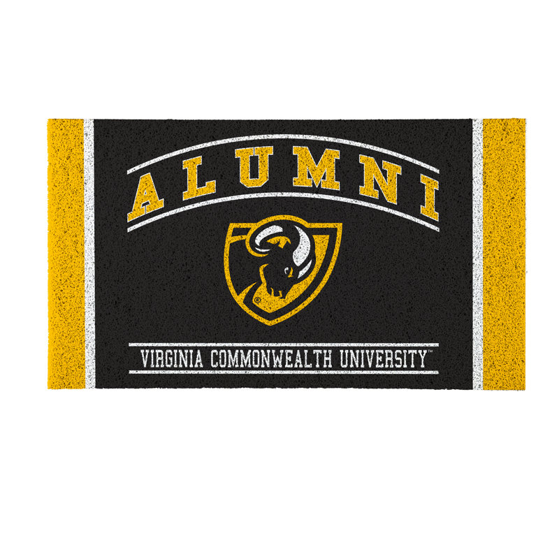 Tapis en PVC de l'Université Virginia Commonwealth, 28 po x 16 po