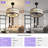 Industrial Rattan Cage Ceiling Fan - Adjustable Boom, 6-Speed & Reversible Airflow for Year-Round Comfort