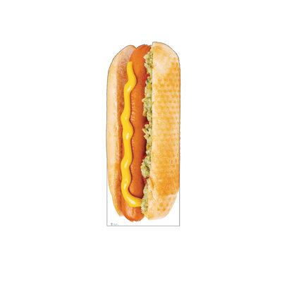 68'' Food & Beverage Cardboard Standup
