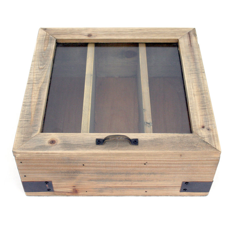 Boîte en bois lawnmont