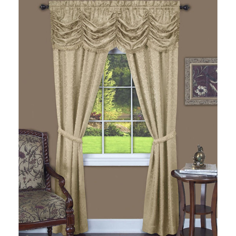 Panneau coulissant semi-transparent Annyssa, l 55 po x L 63 po, Brun clair