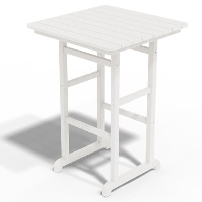 2-Person HDPE Square Outdoor Dining Set