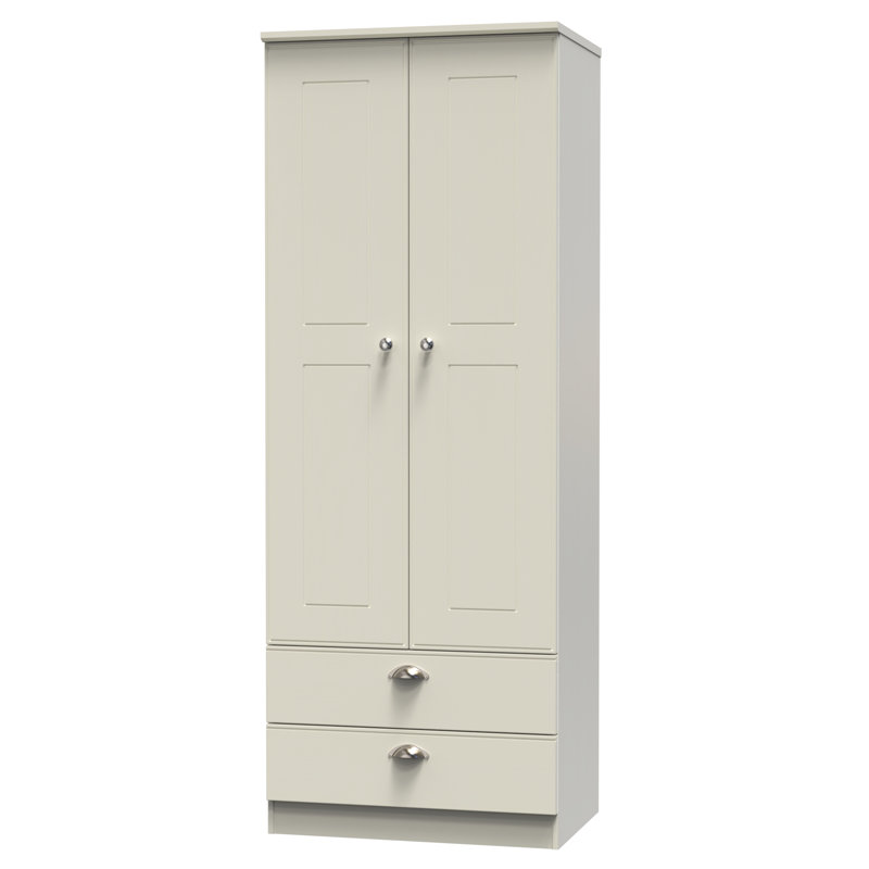 Conners Manufactured Wood Wardrobe, Cream Ash