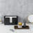 Wall Matte Black Metal Paper Towel Holder