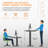 Kryslin Height Adjustable Gaming Standing Desk-272638076