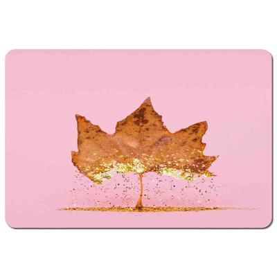 Milt Polyester Coated Hardwood Rectangle Placemat