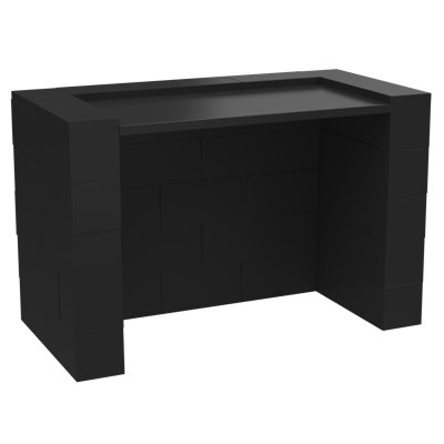 30" Tall Simplicity Desk Kit