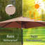 Parasol de marché 7,5 pi avec base Ehmann-250049291