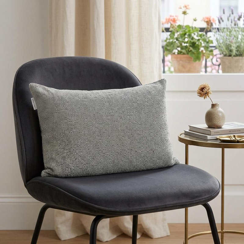 Coussin Shimmering, Argent