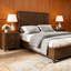 Base de lit en bois massif-1831294061