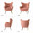 Avianna 29.25'' Wide Tufted Velvet Wingback Chair-1150443703