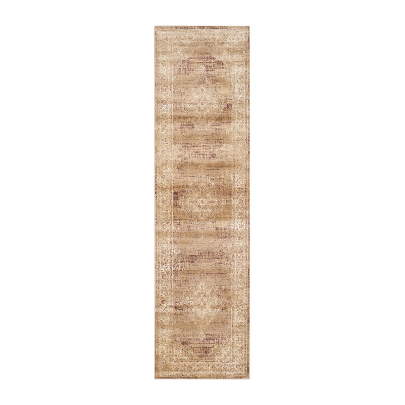 Evanoff Taupe Area Rug, Runner 2'2" x 12'