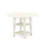 Ensemble de salle à manger 5 pièces comprenant une table de salle à manger ronde avec Dropleaf et tablettes et 4 chaises rembourrées-2001258641