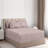 My Home Store Gylfi 300 Thread Count Egyptian-Quality Cotton Percale Fitted Sheet-773707520-773707525