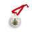 Christmas Tree POLKA DOT BAUBLE