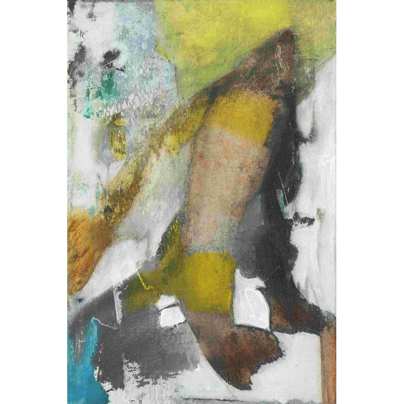 Abstrait Koi Pond II, H 48 po x l 32 po