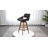 Omar Swivel Upholstered Modern Stool-1102983948-1093786447