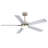 Rolanda 52" 5-inch Downrod Mount Ceiling Fan with Light Kit and Remote Control-1927761628