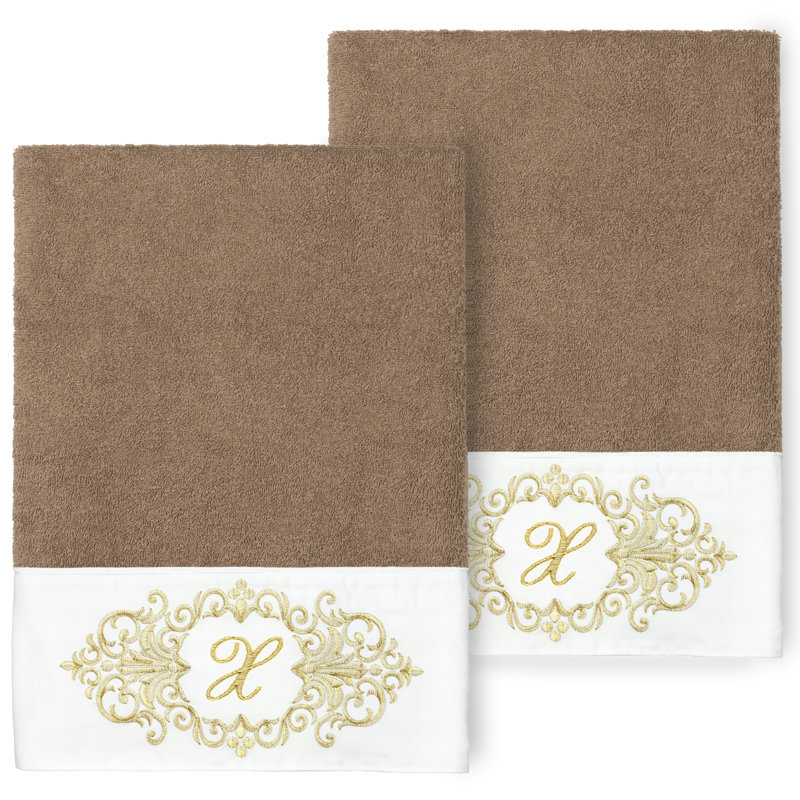 Ensemble de serviettes de bain 100% coton Linica, X